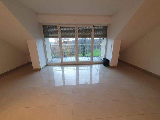 Ausblick vom Wohnzimmer