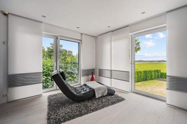 Schlafzimmer Ausblick