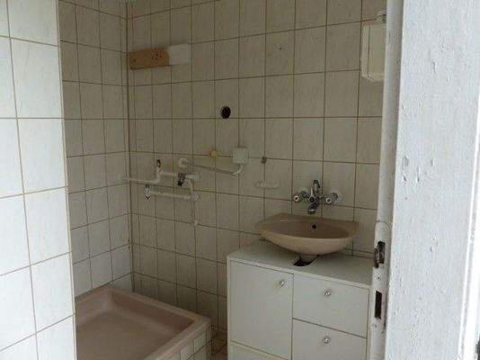 Innenraum Duschhäuschen