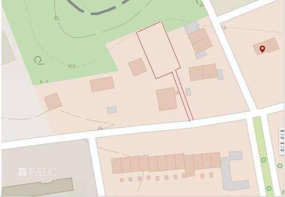 Flurkarte mit eingez. Grundstück_Reinbeker Redder