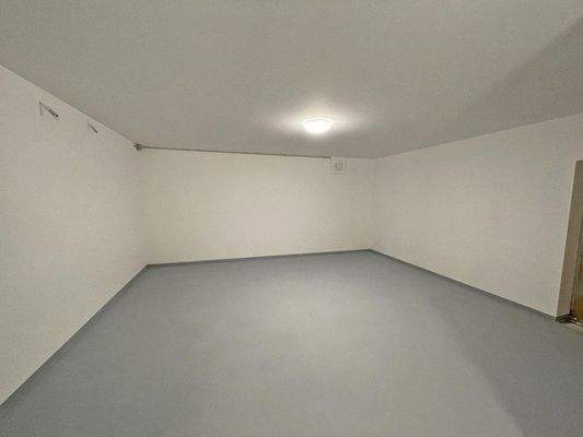 Abstellraum und Fahrradraum Kellergeschoss