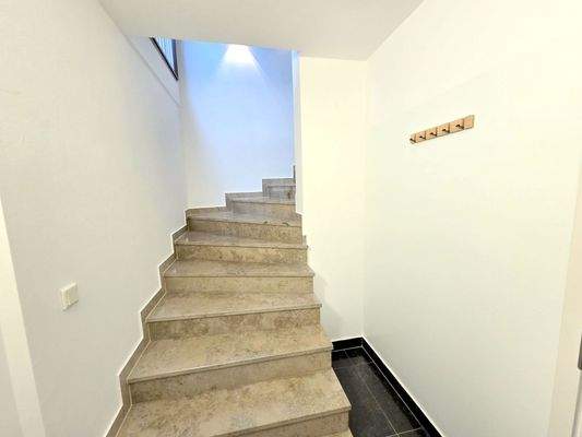 Aufgang in das Apartment