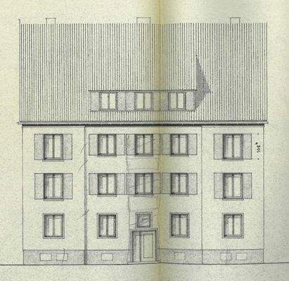 Mehrfamilienhaus - Ansicht Ost