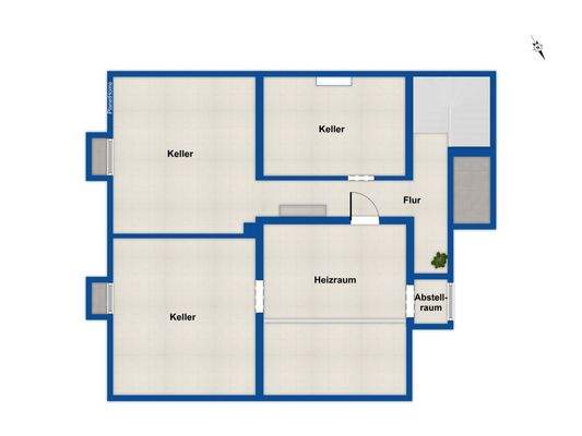 Grundriss Kellergeschoss