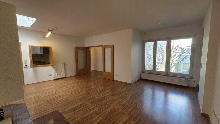 Wohnzimmer mit Hofblick