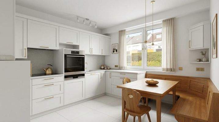 Inspiration: moderne Küchenplanung mit hochwertigen Akzenten