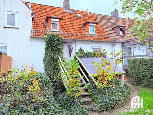 Ansicht Haus vom Garten