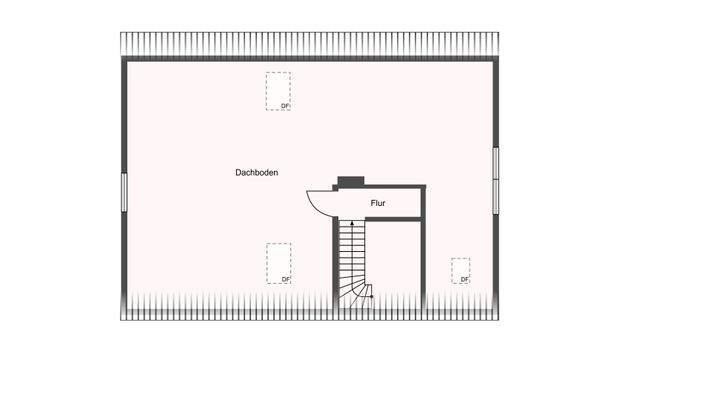 Grundriss Dachgeschoss