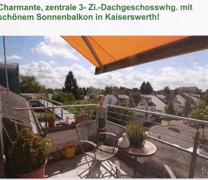 Charmante zentrale 3-Zimmer Dachgeschoßwohnung mit
