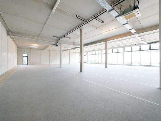 Großzügige Halle/Showroom