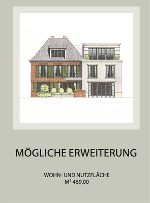 Konzept Erweiterung um  ca. 197 qm