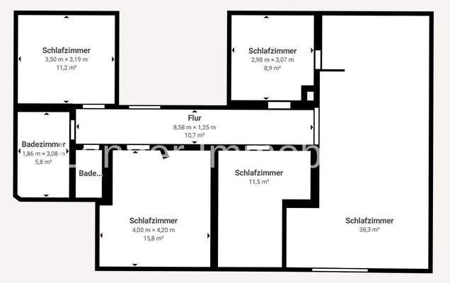 Grundriss Wohnung EG
