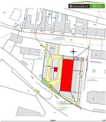 Lage- und Leitungsplan