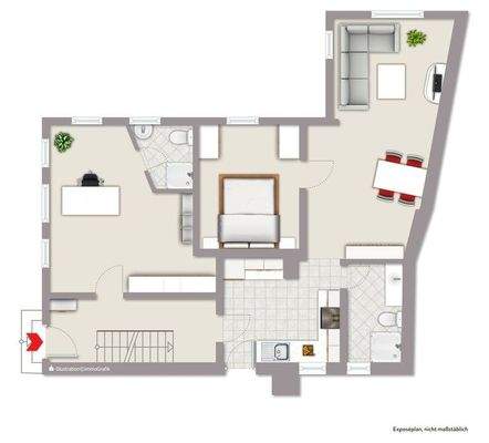 Grundriss Erdgeschoss