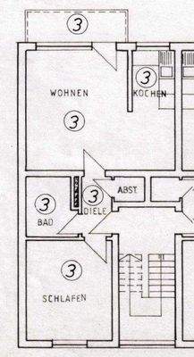 Grundrissskizze ohne Maßstab