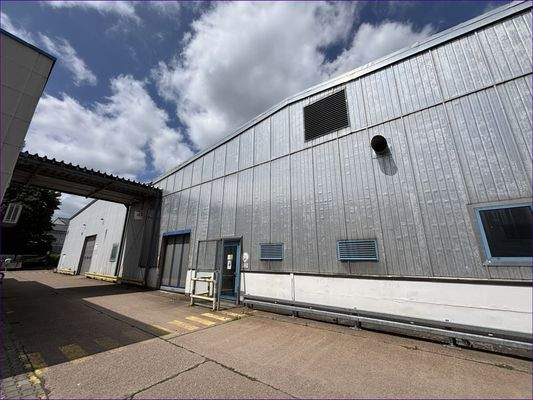 Rückansicht Halle 1