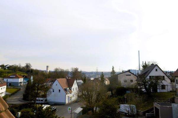 Ausblick vom Dachbalkon