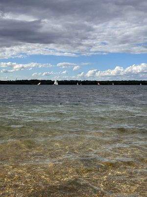 Ein See im Leipziger Umland