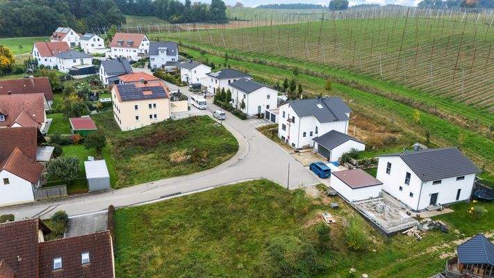 Aussicht Neubaugebiet