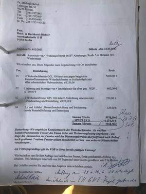 Sanierung Dachfenster und Jalousien 2023