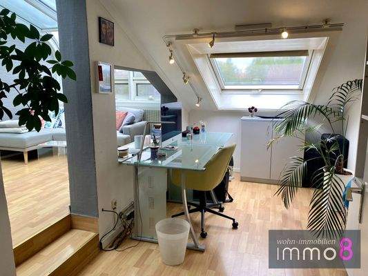 Büro im Dachgeschoss
