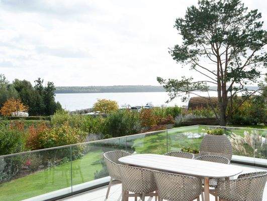 Terrasse/Blick Plauer See