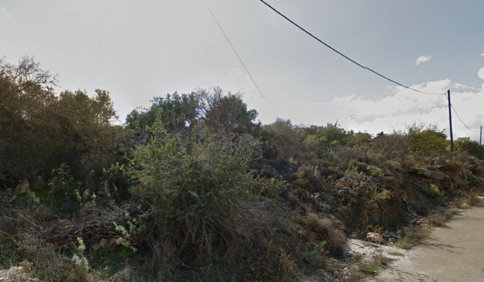 Kreta, Gavalochori: Grundstück mit unbegrenztem Panoramablick auf das Meer zu verkaufen