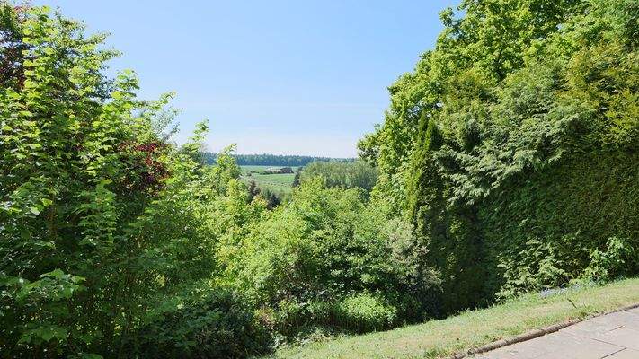 Blick vom Balkon