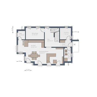 Grundriss Erdgeschoss