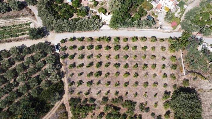 Kreta, Modi: Grundstück mit hohen Baurechten in Meeresnähe zu verkaufen