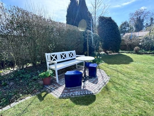 Sitzplatz im Garten