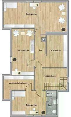 Grundriss Obergeschoss