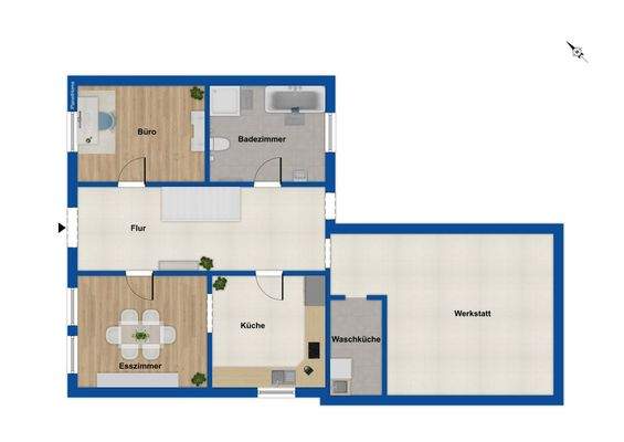 Grundriss Erdgeschoss