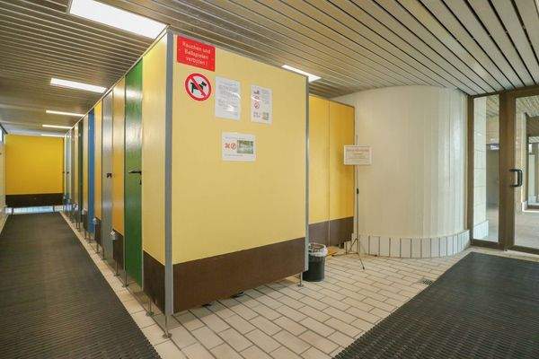 Umkleidekabinen Schwimmbad