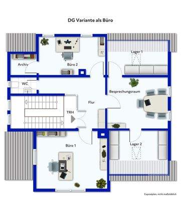 Grundriss-DG Variante Büro