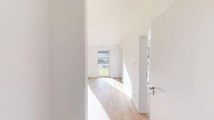 Blick in die Wohnung