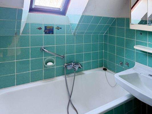 Badezimmer im Obergeschoss