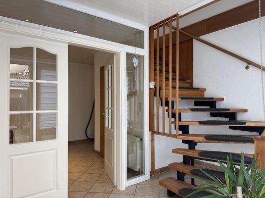 Blick in den Windfang