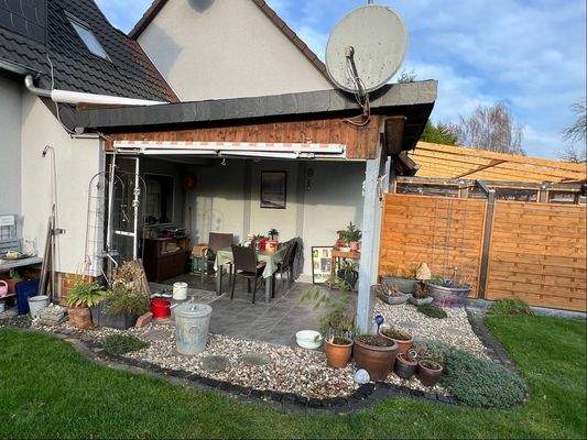 ... mit Zugang auf die Terrasse