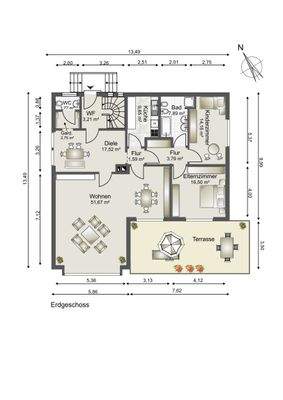 Grundriss Erdgeschoss