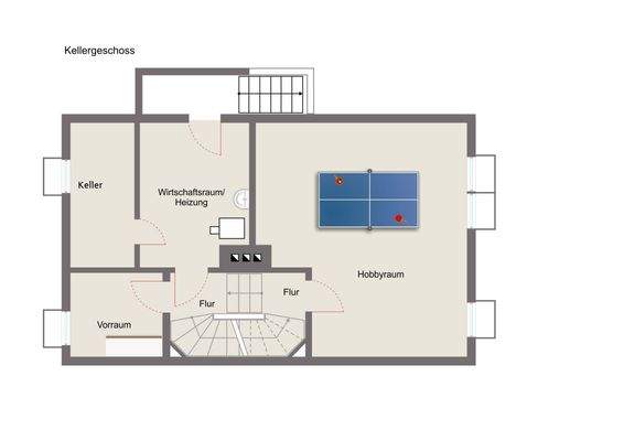 Grundriss Kellergeschoss