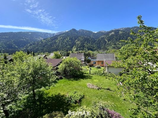 Ausblick aus dem Balkon