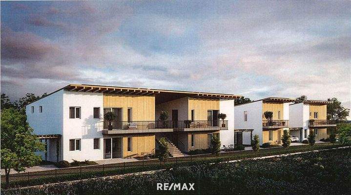 6. Projektbild von außen Wohnungen