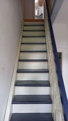 Treppenaufgang zum OG Vorderhaus