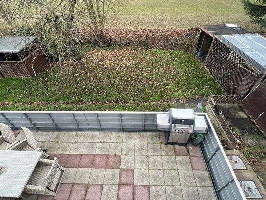 Zugang zur großes Terrasse