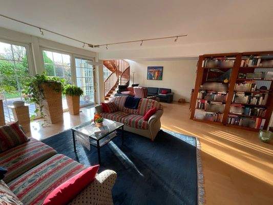 Treppe zum Obergeschoss