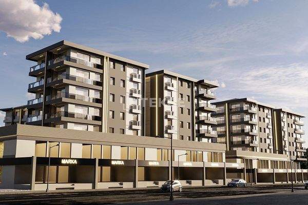 Apartments Close to City Hospital in Antalya Kepez