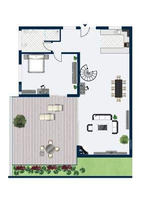 Grundriss Erdgeschiss