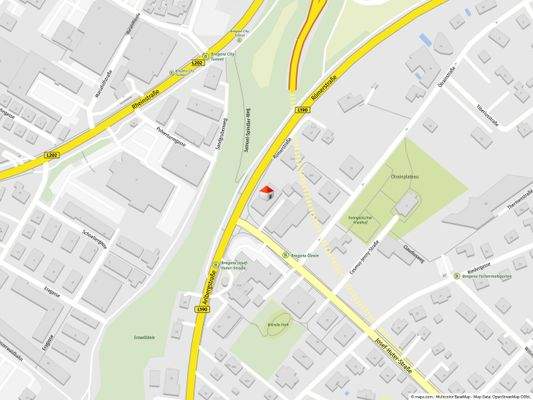 Geolyzer Kartenausschnitt