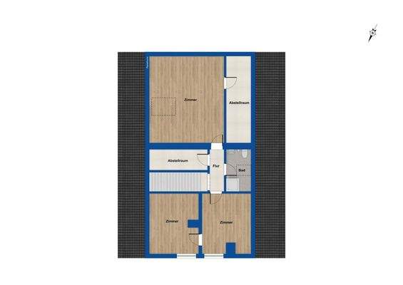 Grundriss Dachgeschoss